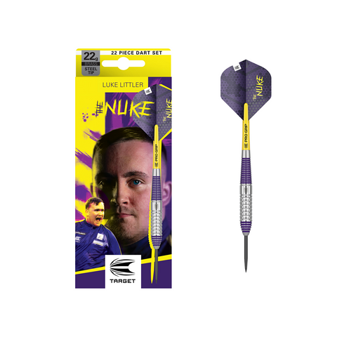 Luke Littler Brass 22g Steel Tip Darts