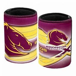 Brisbane Broncos Logo Can Cooler