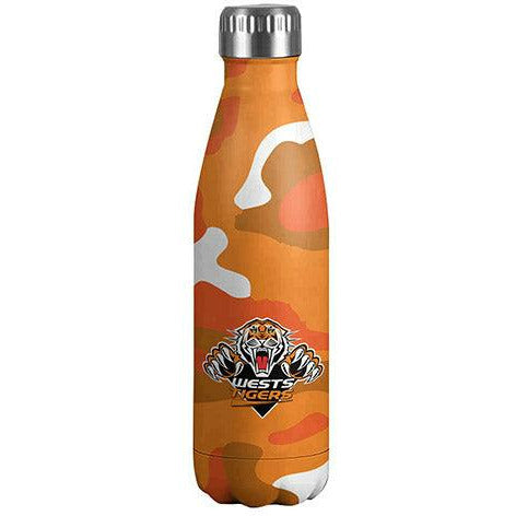 West Tigers Stainless Steel Waterbottle