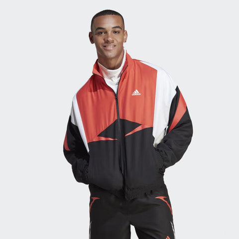 Adidas Colourblock Mens Track Top 