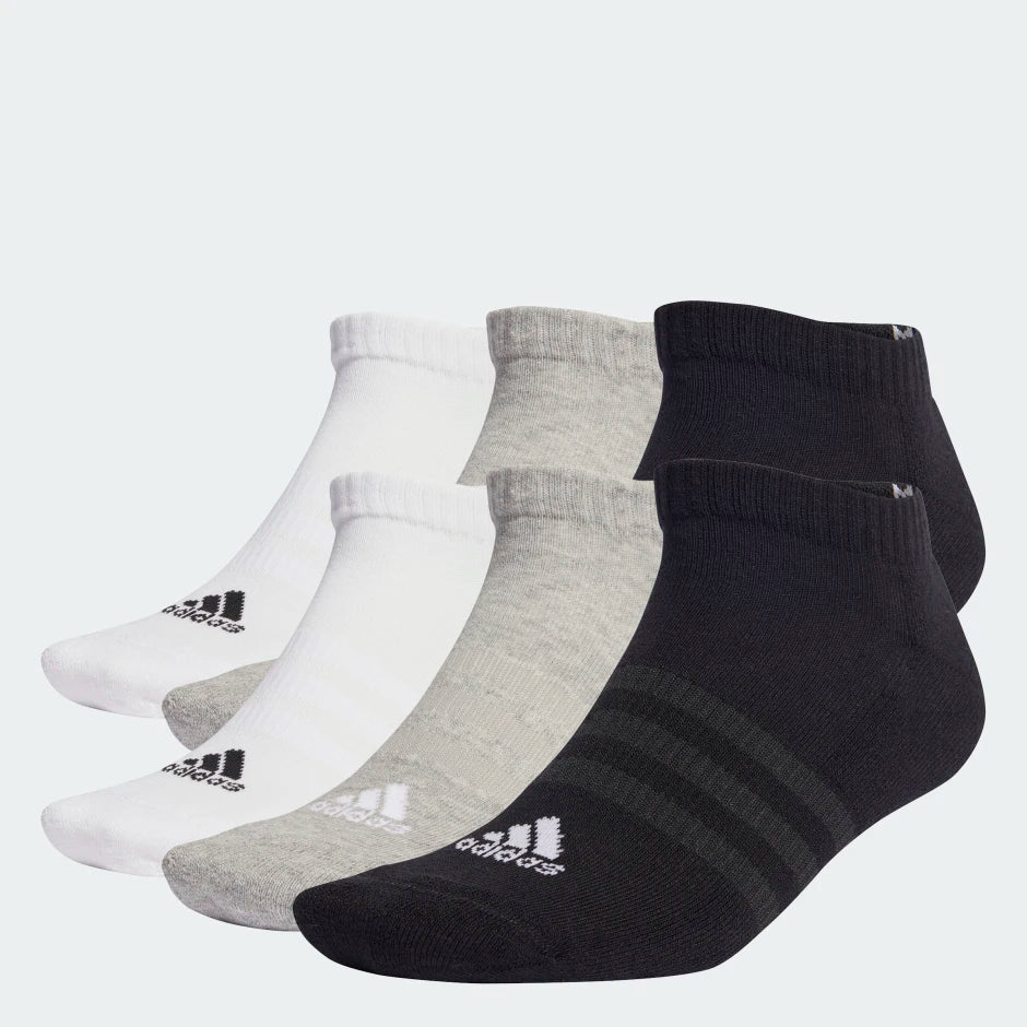 Adidas Cushioned Sportswear Low-Cut Socks 6 Pairs 