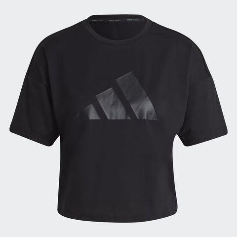 Adidas Train Icons 3 Bar Womens Tee 