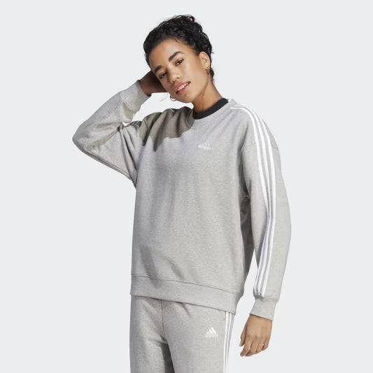 Adidas Womens Essentials 3-Stripes Crew 