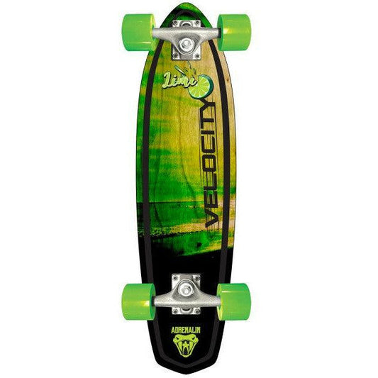 Adrenalin Velocity Lime Ramp 26in Skateboard 