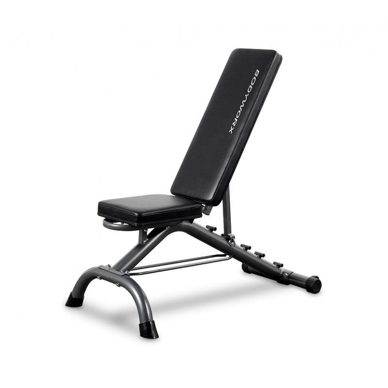 Bodyworx C325UB Uility Bench with Dumbbell Rack 