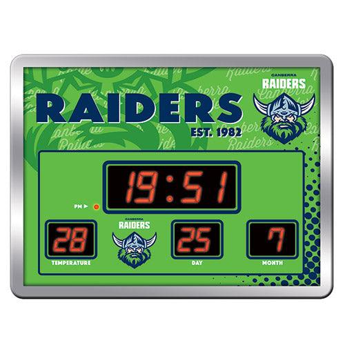 Canberra Raiders Scoreboard Clock 