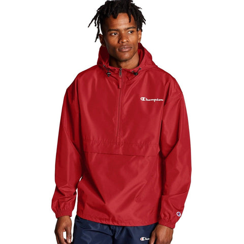 Champion Packable Qtr Zip Jacket 