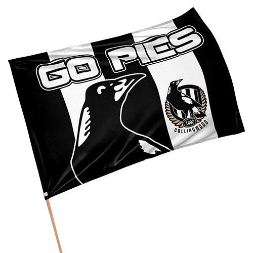 Collingwood Magpies Game Day Flag 