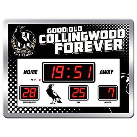 Collingwood Magpies LED Scoreboard Clock 