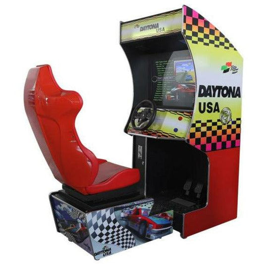 Daytona USA Sit Down Car Racing Machine - 60 Games 