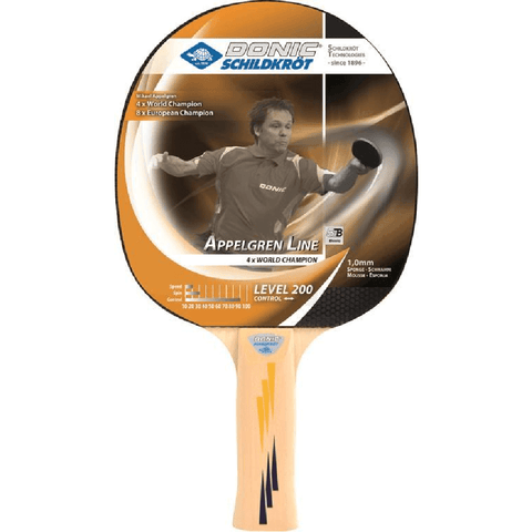 Donic Schildkrot Appelgren 200 Table Tennis Bat 