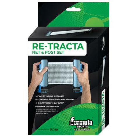 Re-Tracta Net and Post Table Tennis Set 