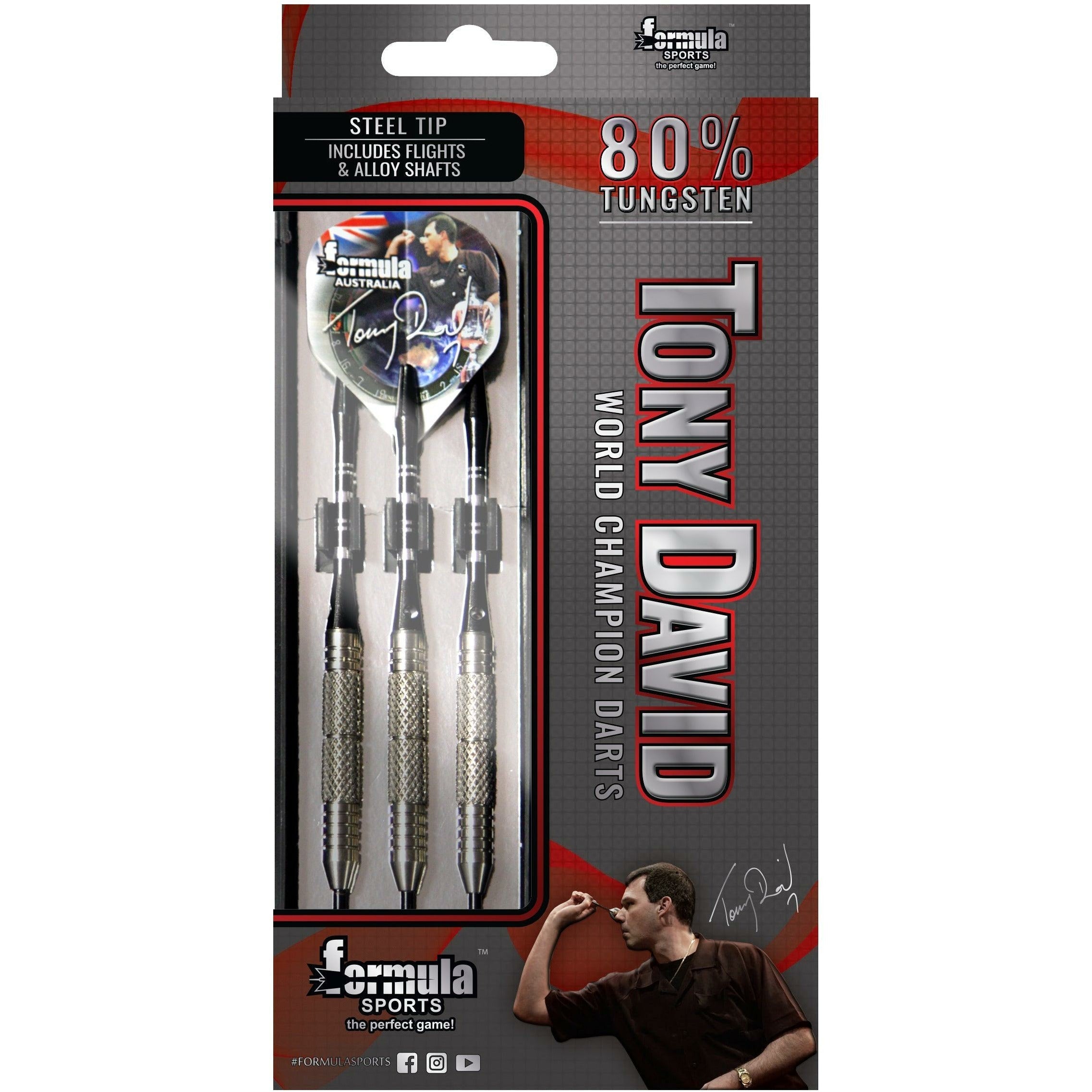Formula Sports Tony David 80% Darts 