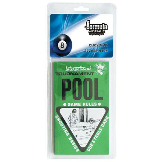 Tournament Pool Rule Booklet 