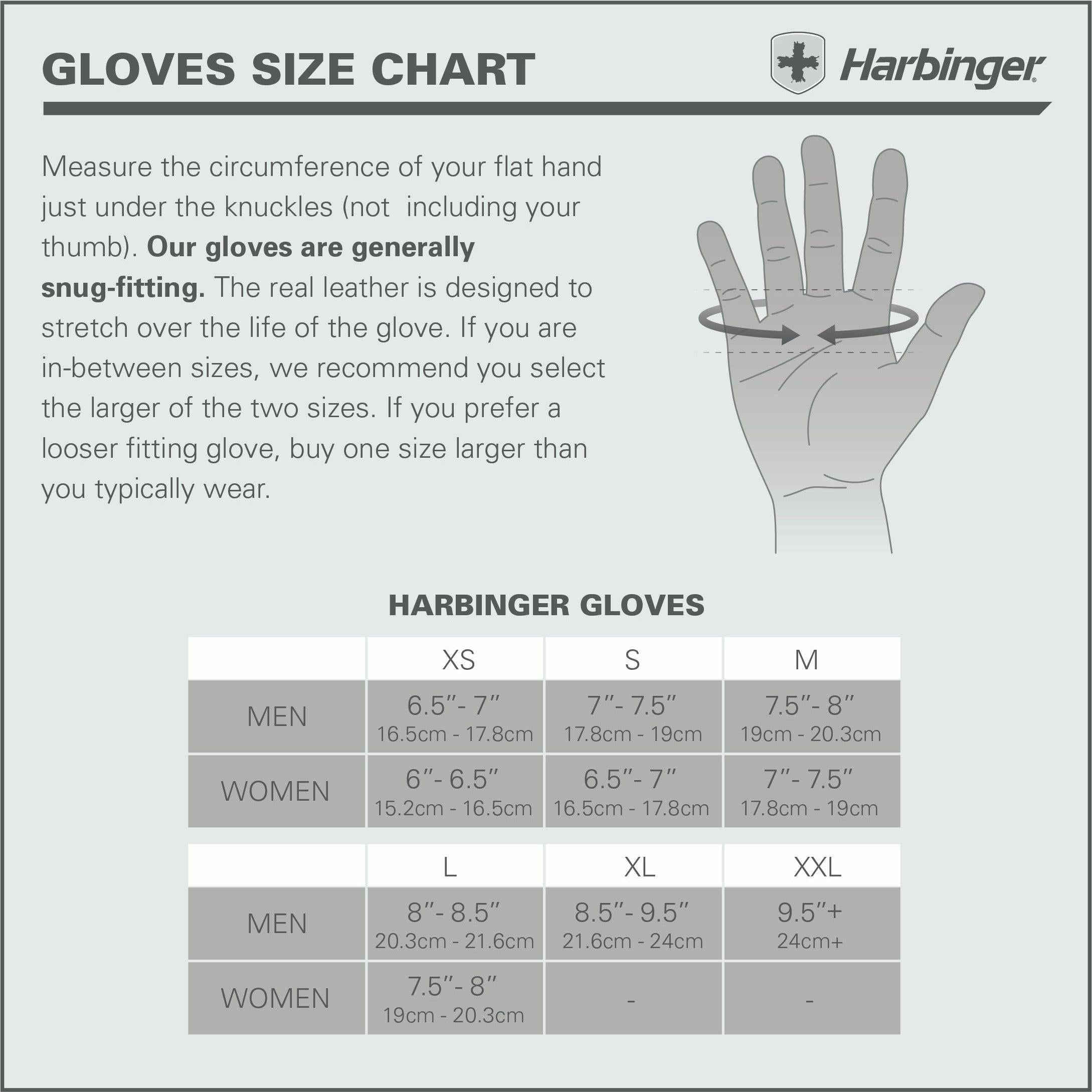 Harbinger Womens Power Glove 