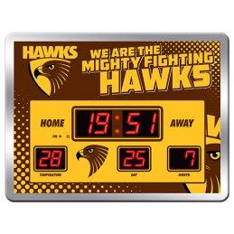 Hawthorn Hawks LED Scoreboard Clock 