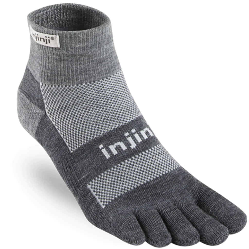 Injinji Outdoor Midweight Mini-Crew Wool Socks 