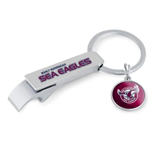 Manly Sea Eagles Bottle Opener Keyring 