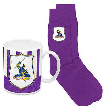 Melbourne Storm Heritage Mug & Sock Pack 