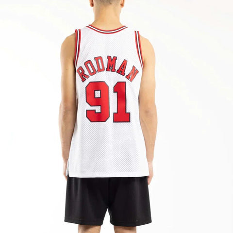Mitchell & Ness - Dennis Rodman 91, Chicago Bulls NBA Swingman Jersey 