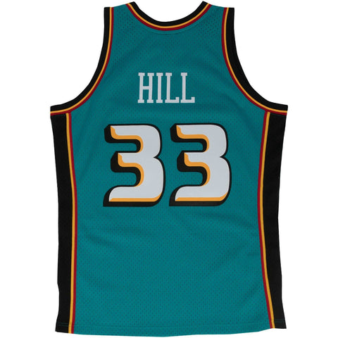 Mitchell & Ness - Grant Hill 33, Pistons 98-99 Road NBA Swingman Jersey 