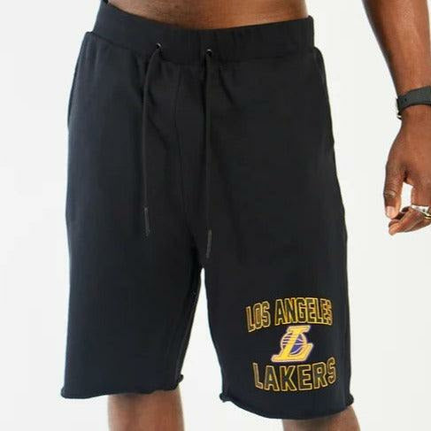 Mitchell & Ness - LA Lakers Warm Up Raw Edge Short 