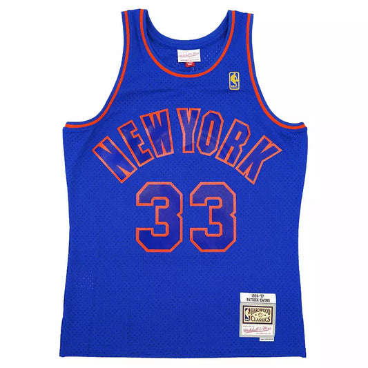 Mitchell & Ness - Patrick Ewing 33, New York Knicks 96-97 Alt NBA Swingman Jersey 