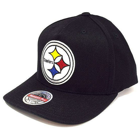 Mitchell & Ness - Pittsburgh Steelers Team Logo 5 Panel Classic Red Snapback 