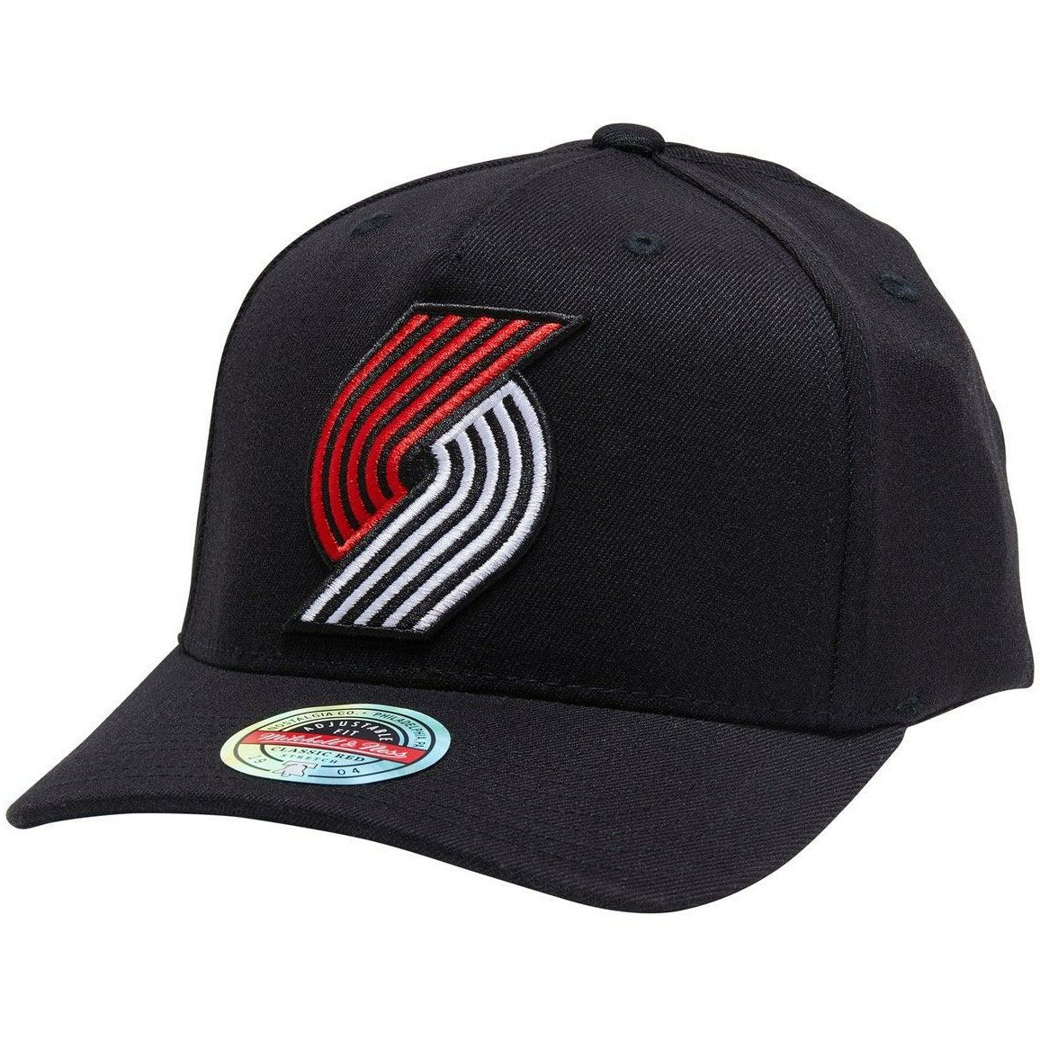 Mitchell & Ness - Portland Trail Blazers Team Logo 5 Panel Classic Red Snapback 