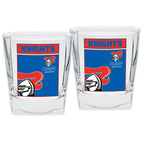 Newcastle Knights Spirit Glasses 