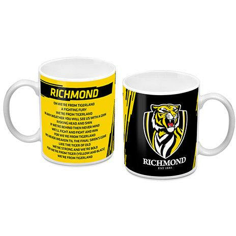 Richmond Tigers Logo & Song Mug 