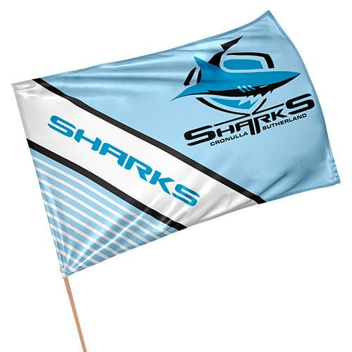 Sharks Game Day Flag 