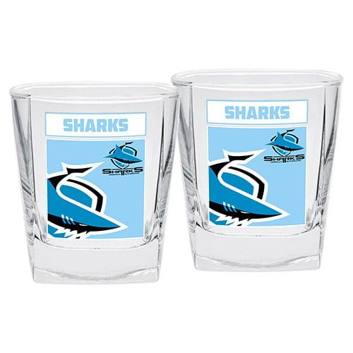 Sharks Spirit Glasses 