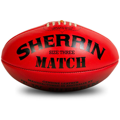 Sherrin Match AFL Ball - Size 3 