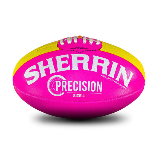 Sherrin Synthetic Precision AFL Ball - Size 4 