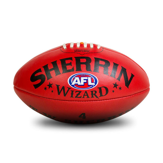 Sherrin Wizard AFL Ball - Size 4 