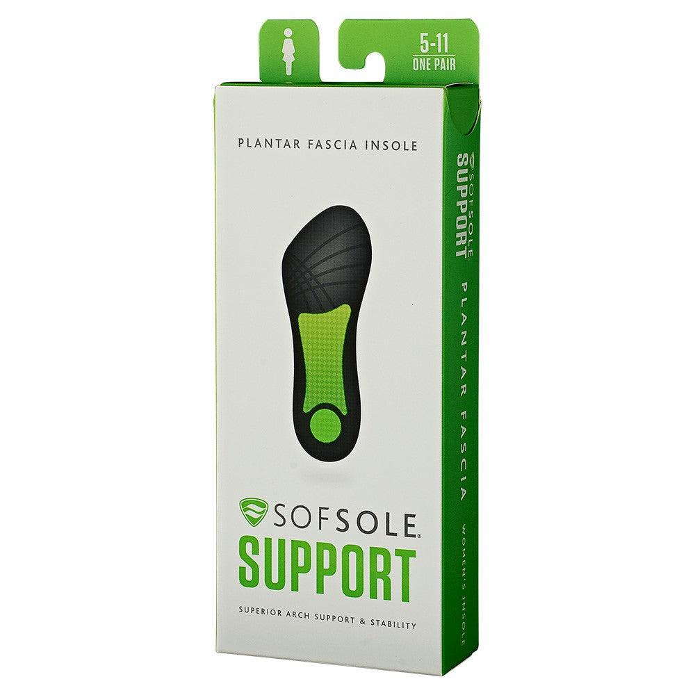 Sofsole Womens Plantar Fasciitis 3/4 Innersole 