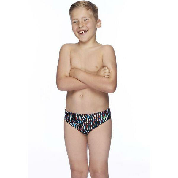 Speedo Boys Boys Neon Nights 5cm Brief 