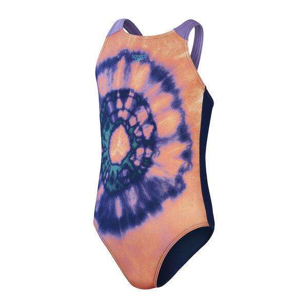 Speedo Girls Digital Placement Pulseback Swimsuit 