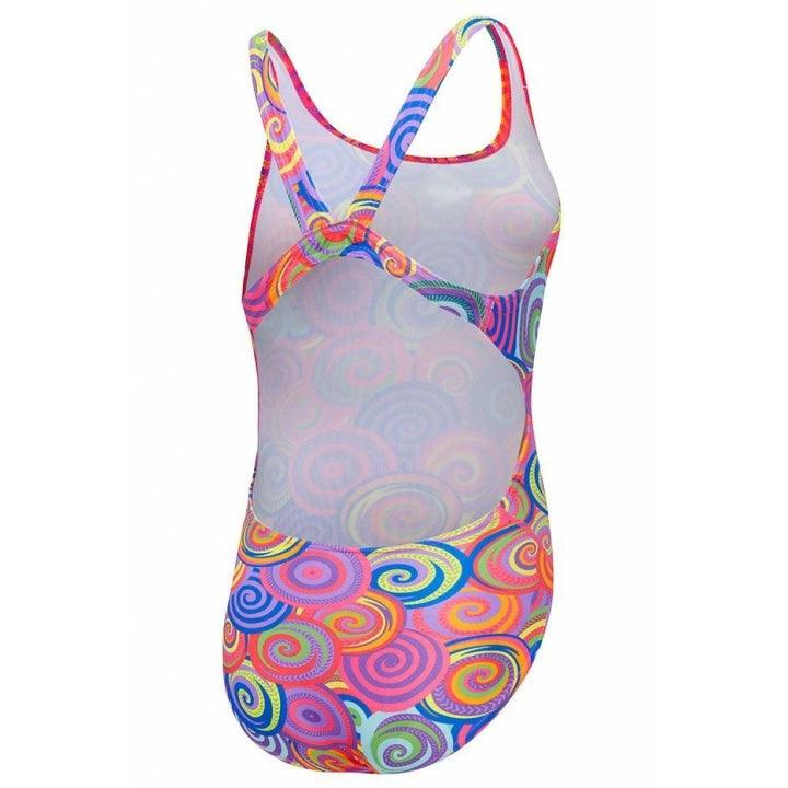 Speedo Girls Pop Love Leaderback One Piece 