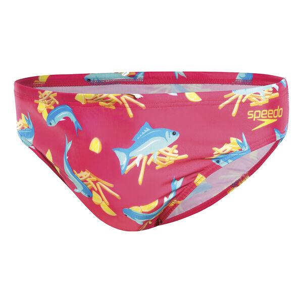 Speedo Mens Escape 5cm Brief - Fish and Chips 