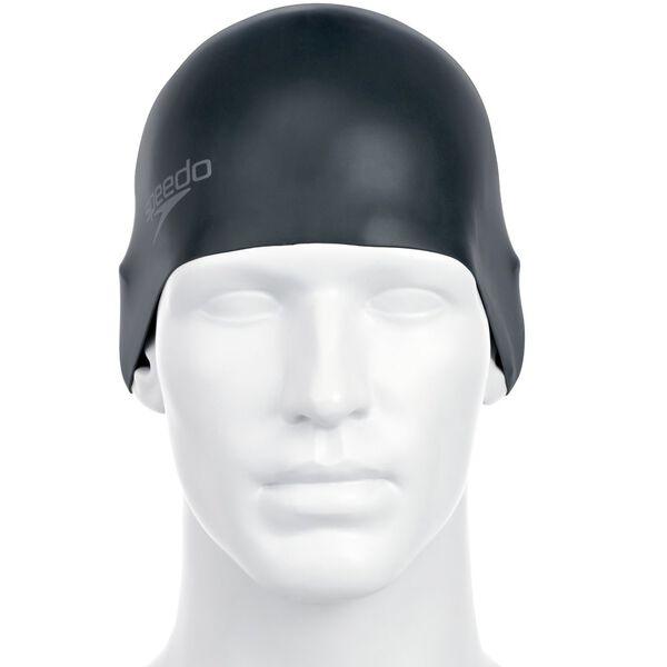 SPEEDO PLAIN MOULDED SILICONE SWIM CAP 