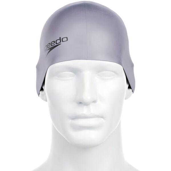 SPEEDO PLAIN MOULDED SILICONE SWIM CAP 