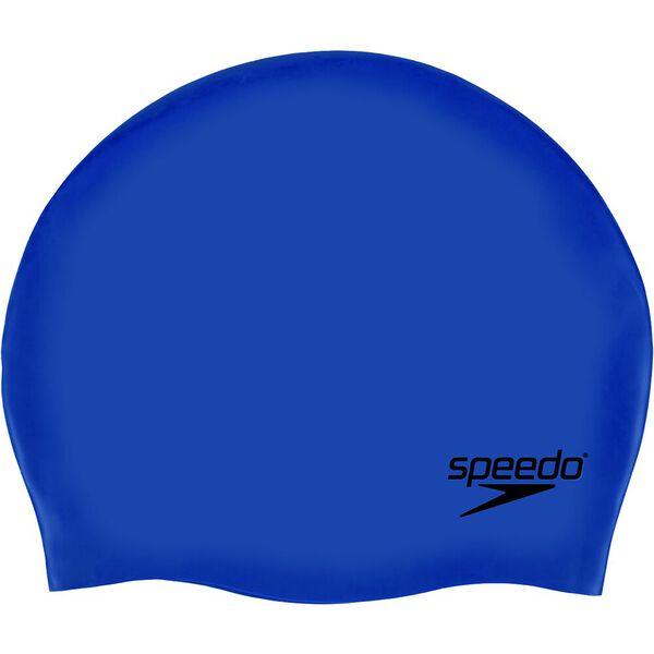 SPEEDO PLAIN MOULDED SILICONE SWIM CAP 