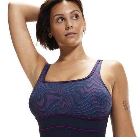 Speedo Womens Shaping Contour Eclipse One Piece 