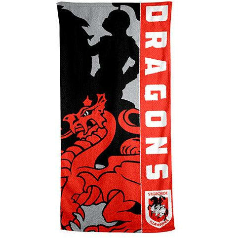 St George Dragons Beach Towel 