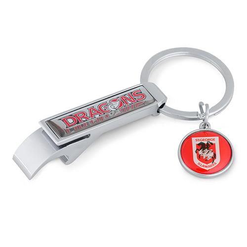 St George Dragons Bottle Opener Keyring 