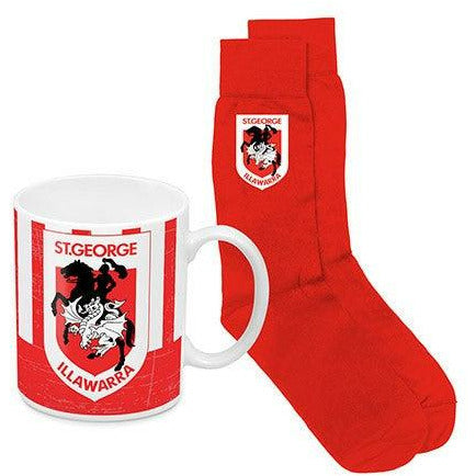 St George Dragons Heritage Mug & Sock Pack 