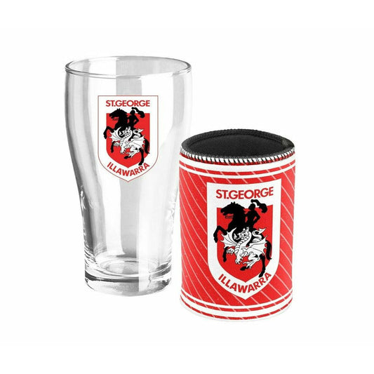 St George Dragons Heritage Pint & Cooler Set 