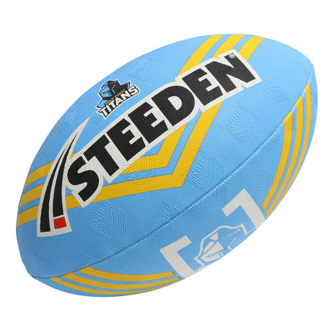 Gold Coast Titans Steeden NRL Supporter Football 